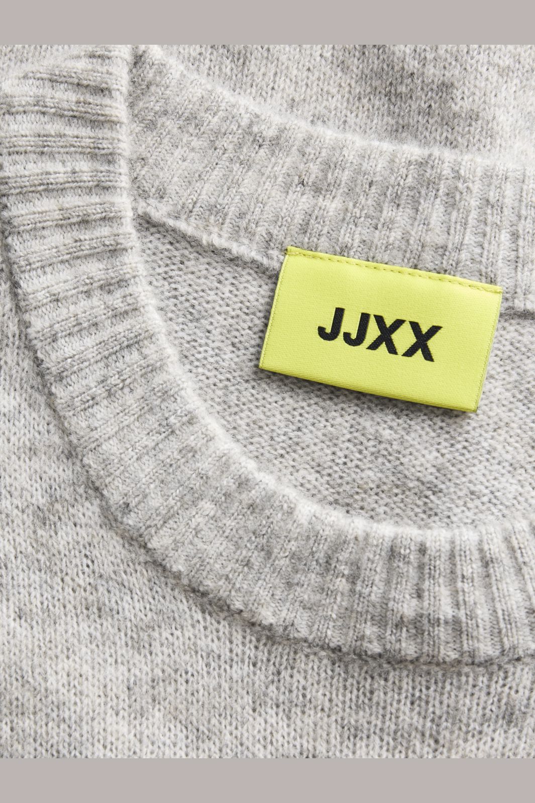 Jjxx - Jxvaleria Crew Neck Knit - 5093281 Light Grey Melange