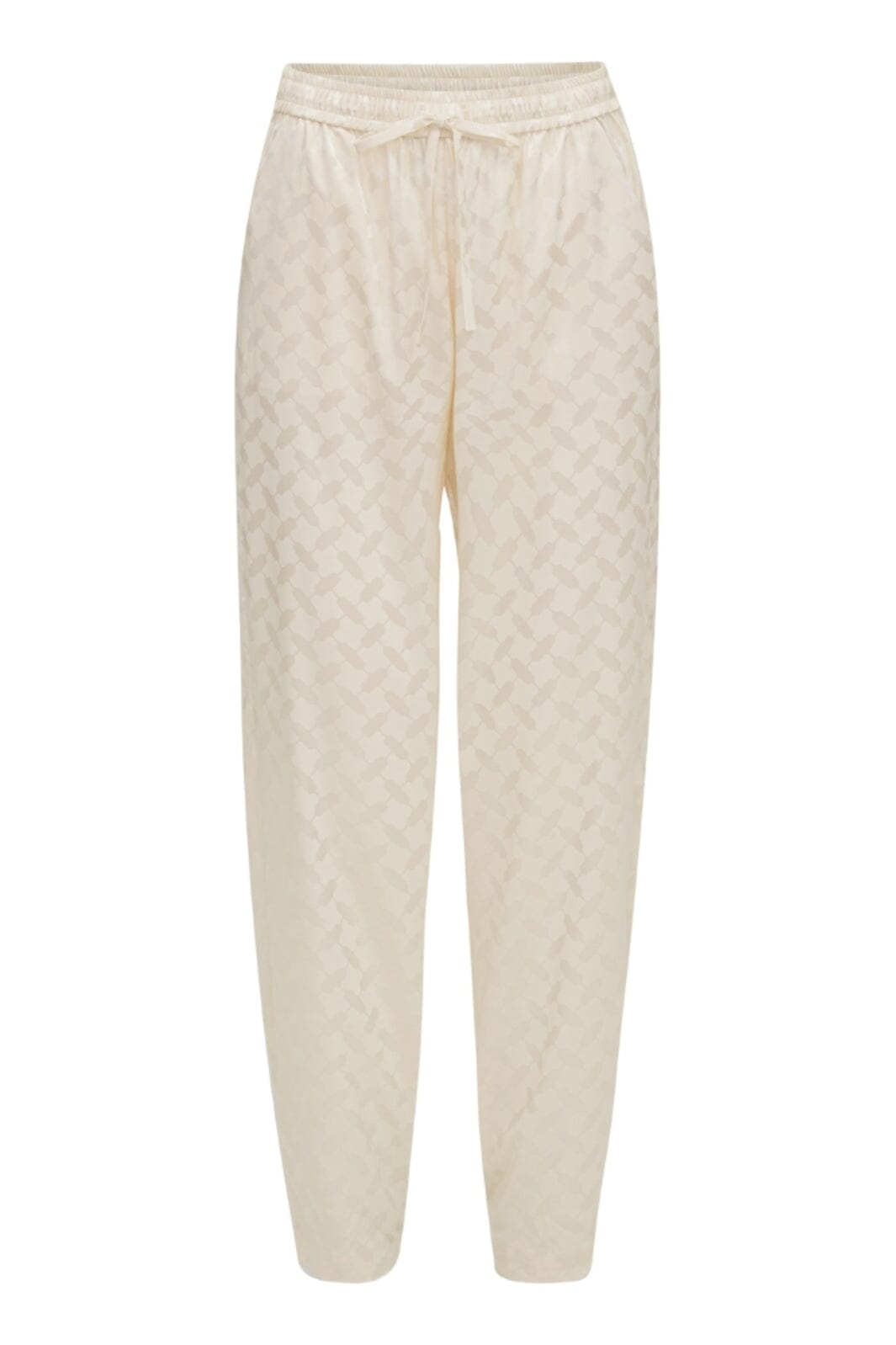 Karmamia - Cora Pants - Ivory Keffiyeh Jacquard