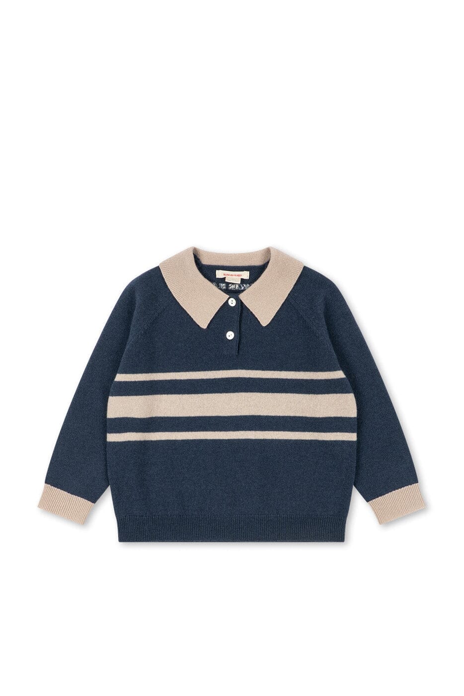 Konges Sløjd - Basi Polo Ks106376 - Dark Blue Stripe T-shirts 