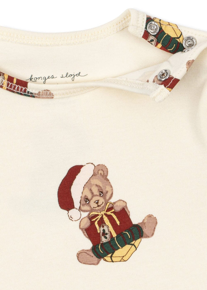 Konges Sløjd - Basic Body/pants Set Gots Ks106379 - Teddy Bear