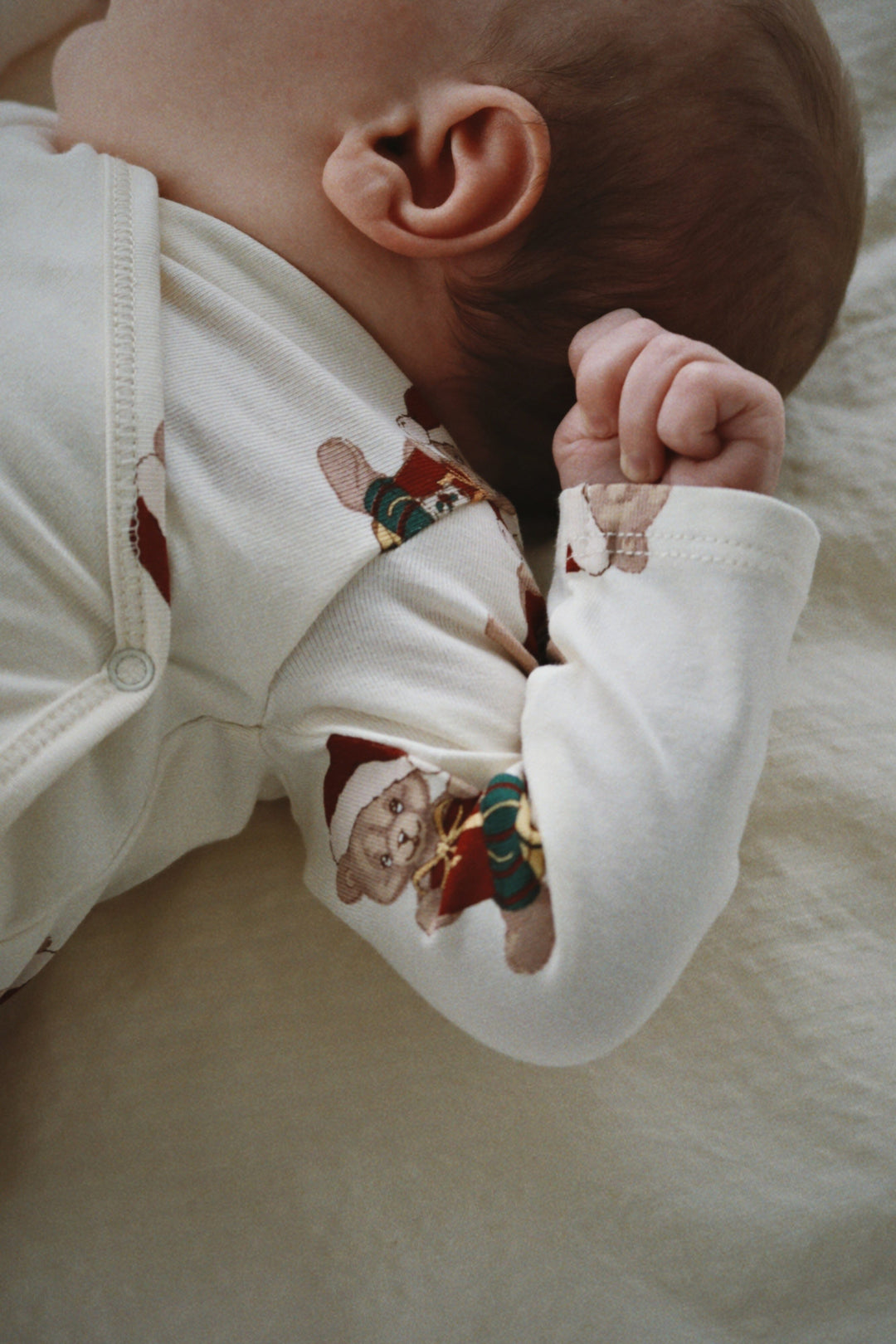 Konges Sløjd - Basic Newborn Set Gots Ks106382 - Teddy Bear Sæt 