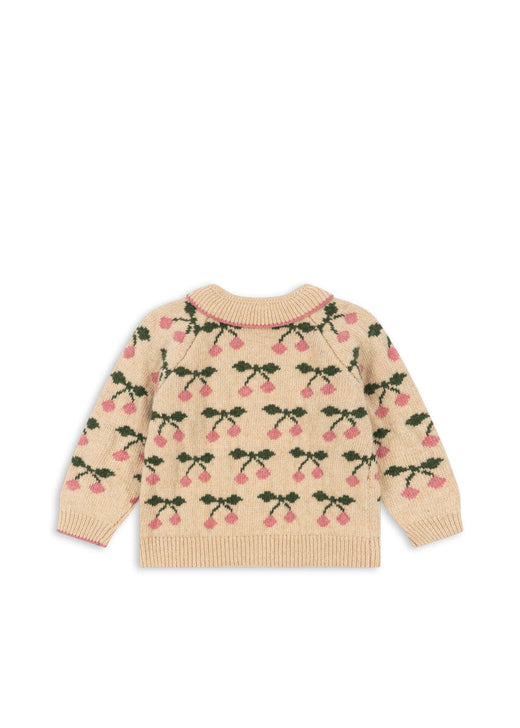 Konges Sløjd - Belou Collar Cardigan Ks105907 - Cherry