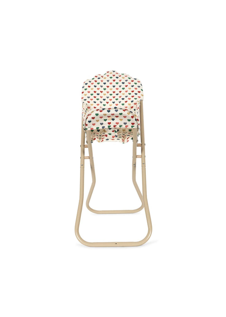 Konges Sløjd - Doll High Chair Ks106453 - Coeur Coloré