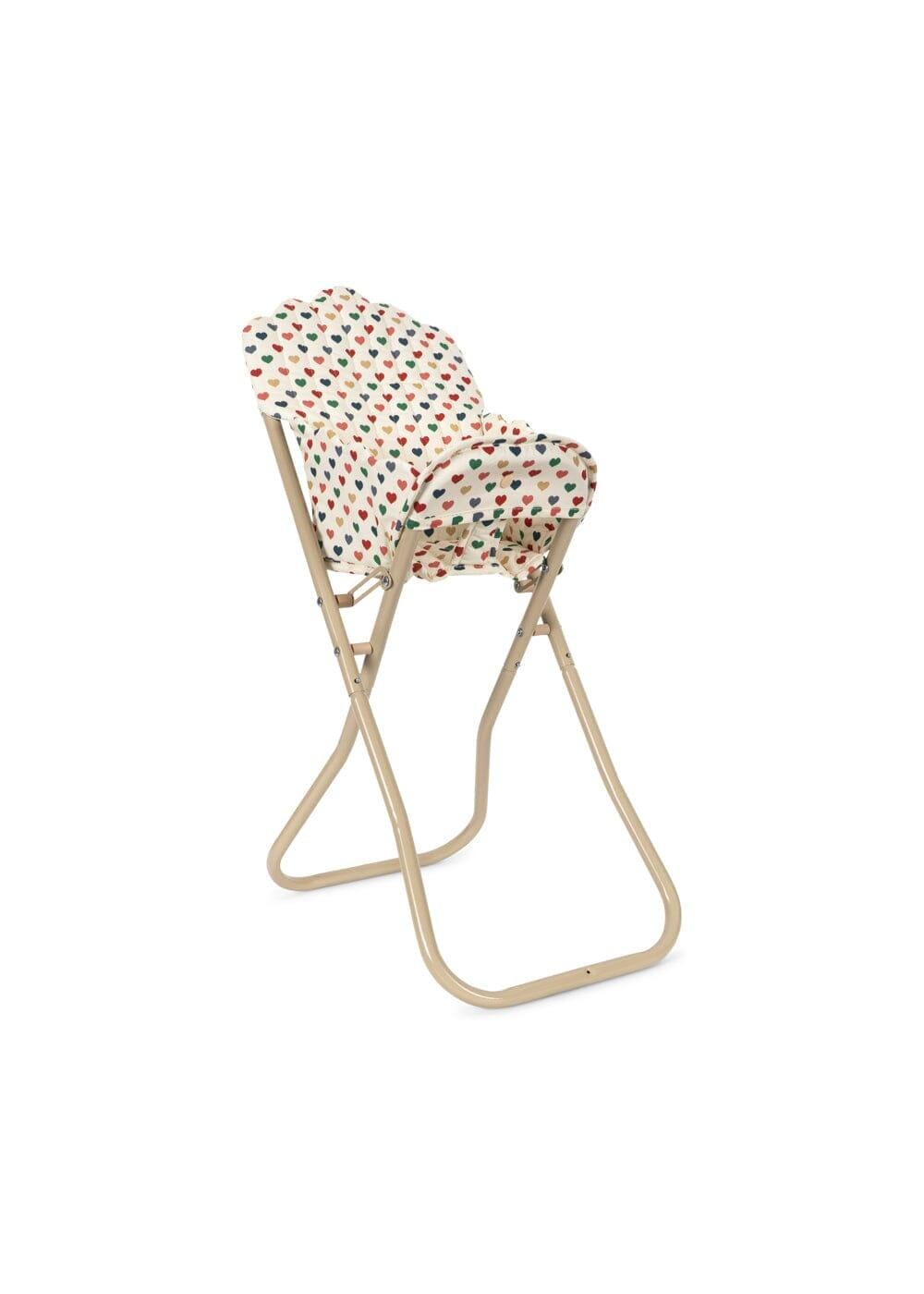 Konges Sløjd - Doll High Chair Ks106453 - Coeur Coloré