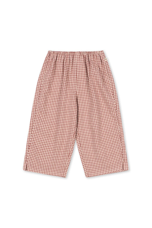 Konges Sløjd - Foret Slit Pants Gots Ks106476 - Canyon Check Overtræksbukser 