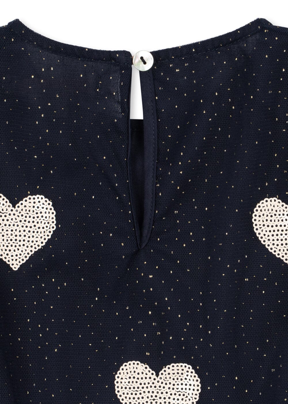 Konges Sløjd - Heartlily Dress Grs Ks106492 - Coeur Night Sky Kjoler 