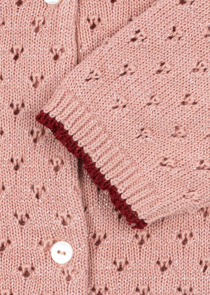 Konges Sløjd - Holiday Cardigan Ks106493 - Mellow Rose