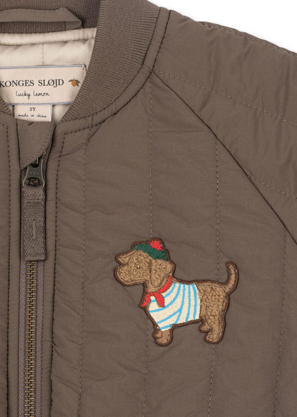 Konges Sløjd - Juno Terry Bomber Jacket Ks105734 - Walnut Jakker 