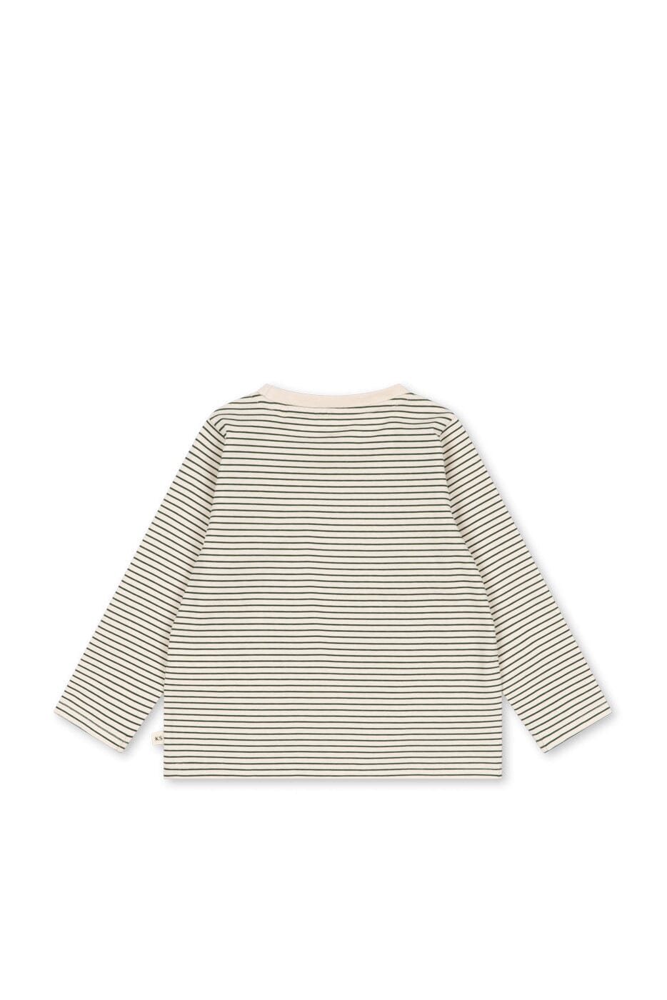 Konges Sløjd - Lin Ls Tee Gots Ks106517 - Stripe Oasis T-shirts 