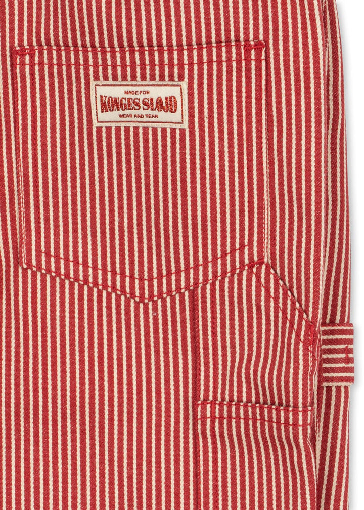 Konges Sløjd - Luc Pants Gots Ks106527 - Milk Rouge Stripe