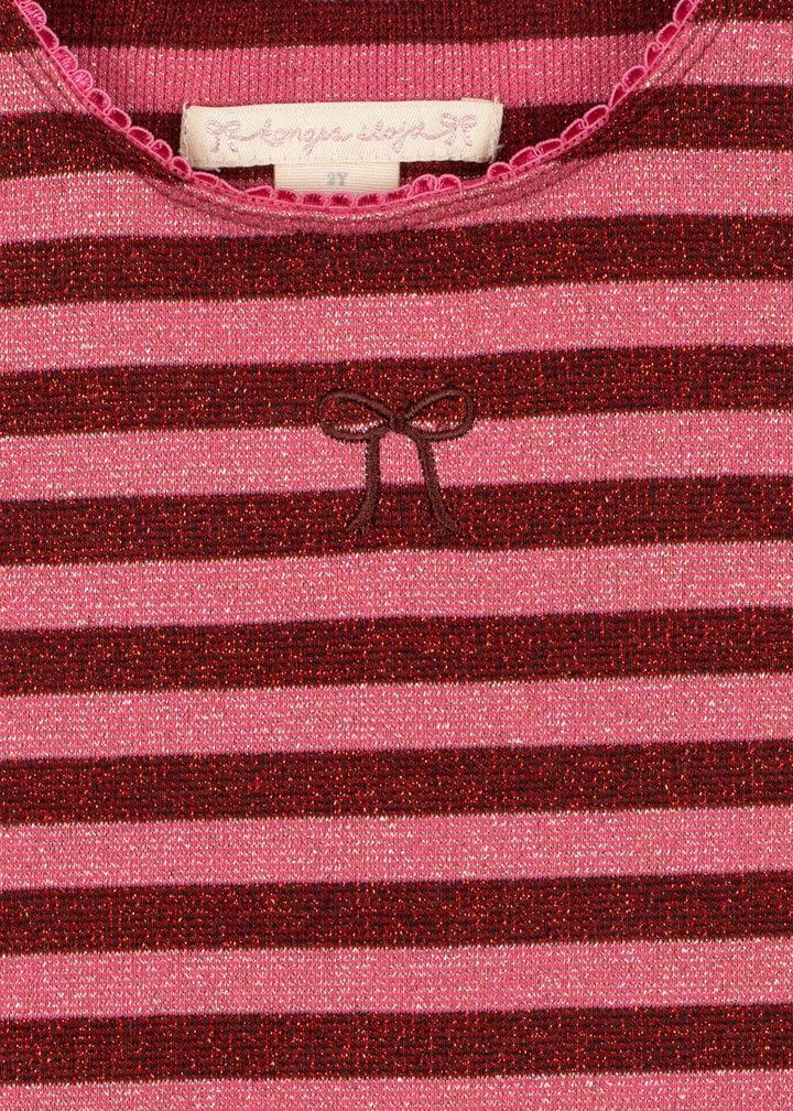 Konges Sløjd - Roli Stripe Blouse Ocs Ks107607 - Pinky Stripe Bluser 