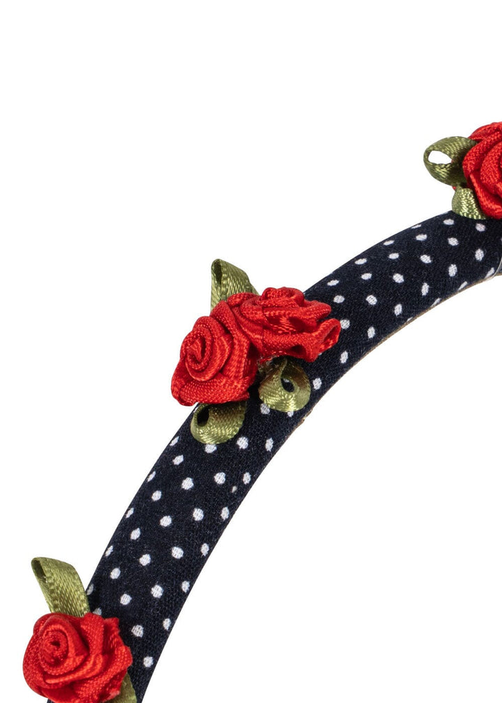 Konges Sløjd - Rose Rouge Hairbrace Ks106222 - Dot Nuit