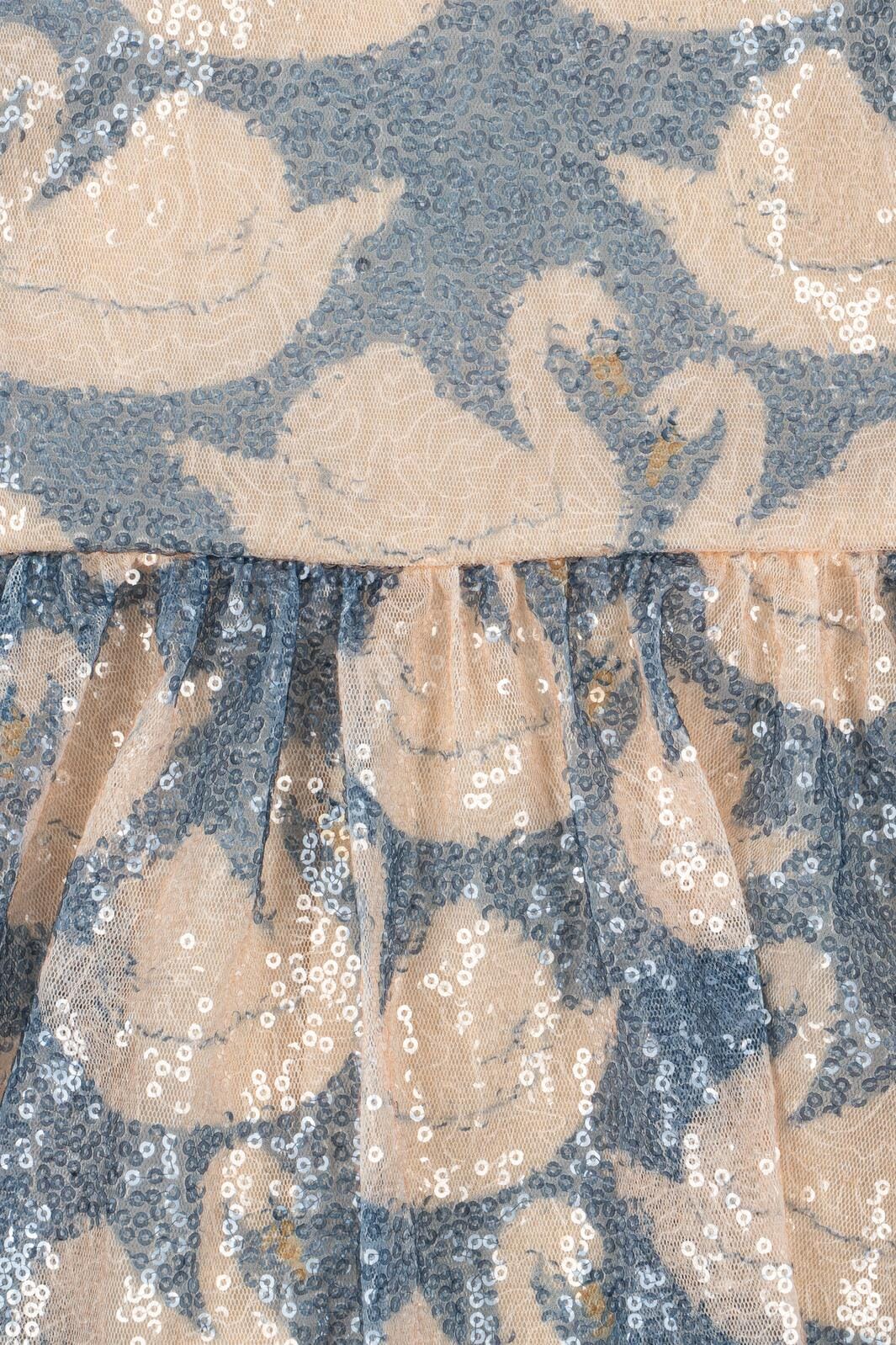 Konges Sløjd - Starla Sequin Dress Grs Ks106609 - Swan