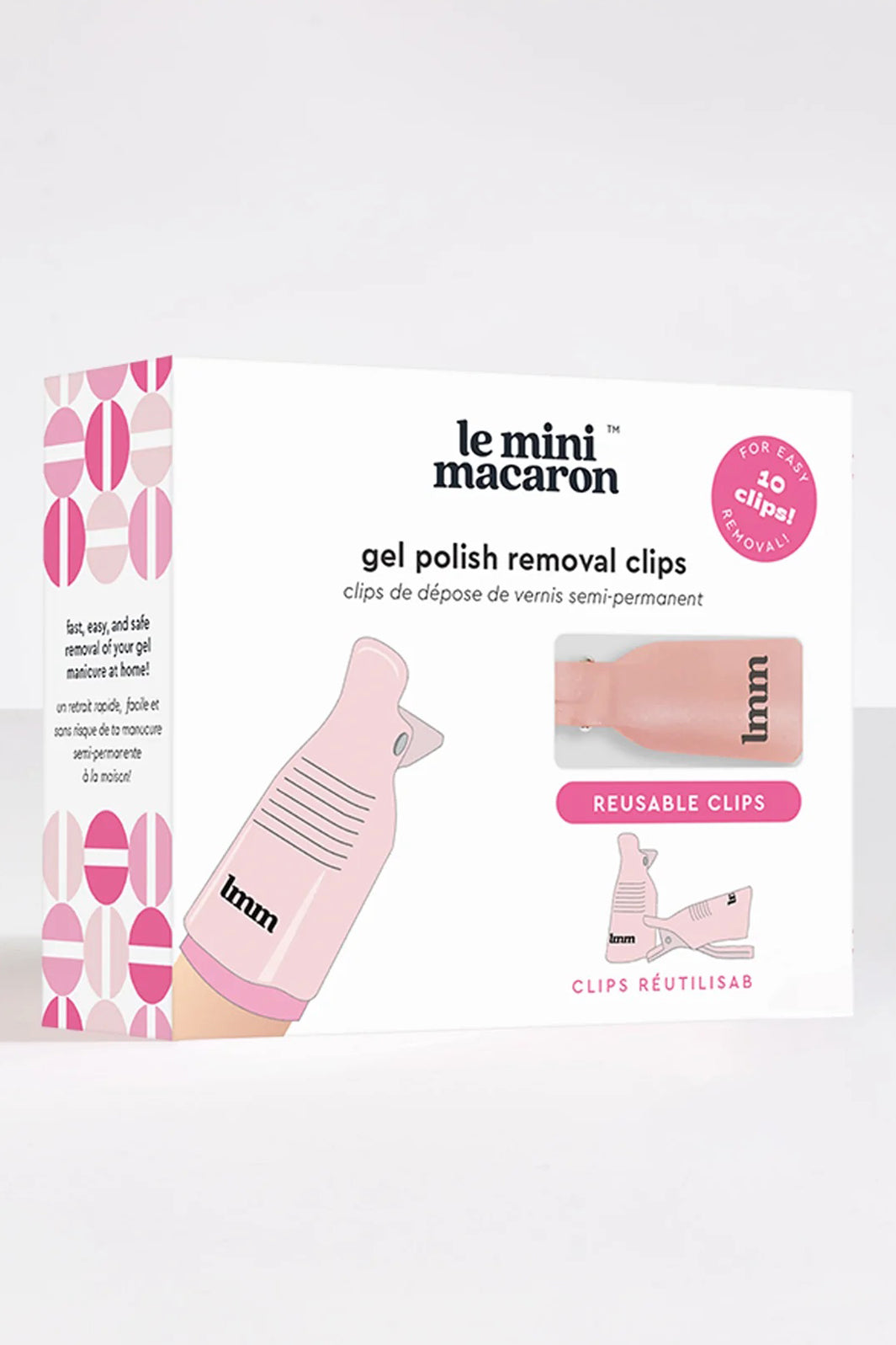 Le Mini Macaron - Gel Polish Removal Clips REM005