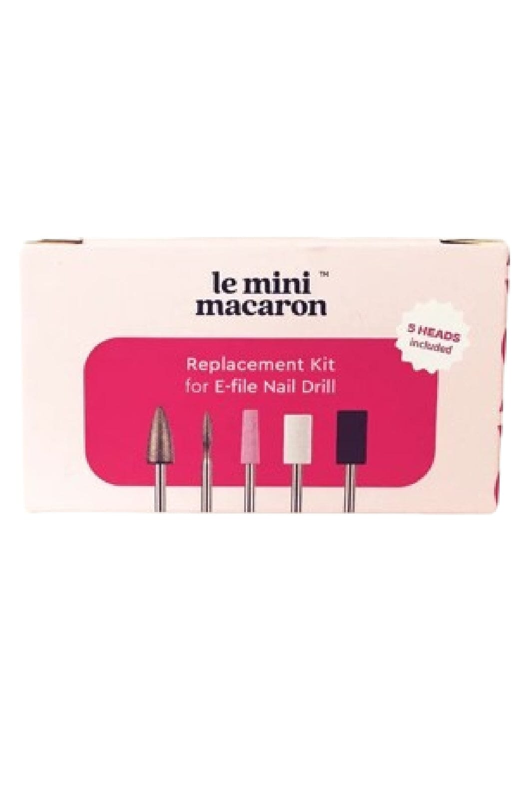 Le Mini Macaron - Replacement Kit For E AC025 - File Nail Drill New N/A