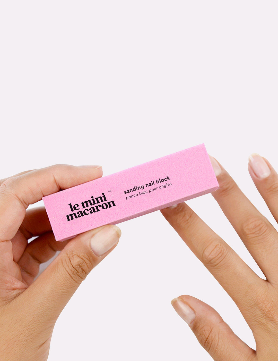 Le Mini Macaron - Sanding Nail Block AC005 - Pink