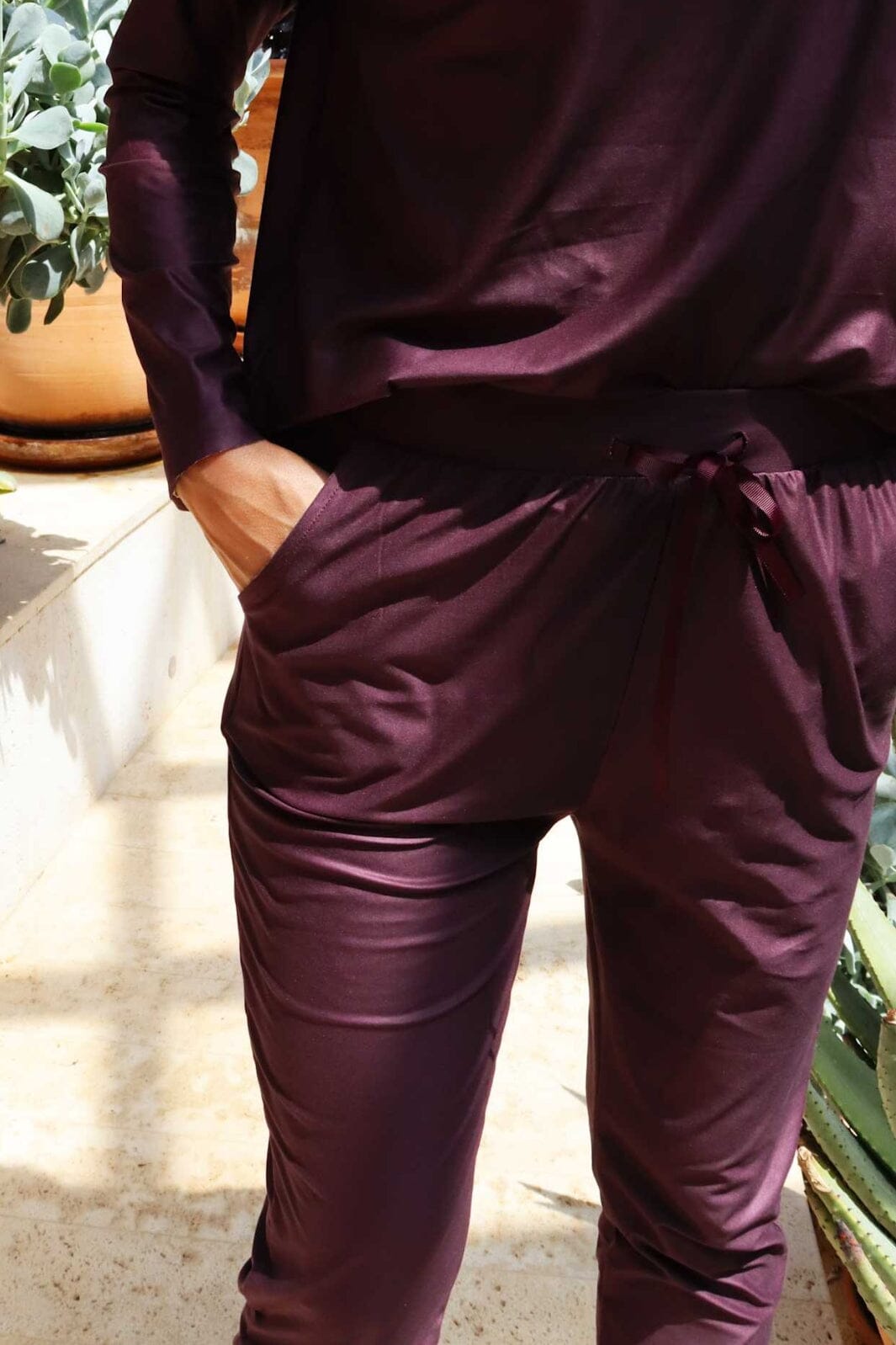 Liberte - Alma-Pants 9500 - Bordeaux Bukser 