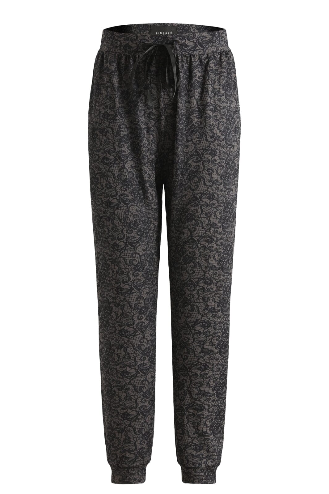 Liberte - Alma-Pants - Black Grey Lace