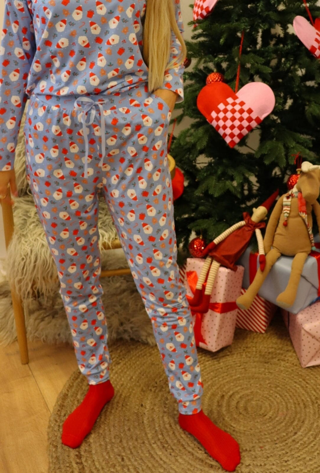 Liberte - Alma-Pants - Santa Skyblue