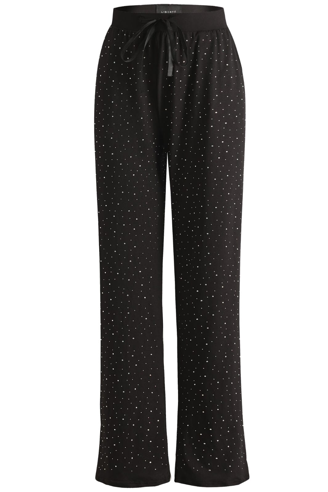 Liberte - Alma-Wide-Pants - Black Simili
