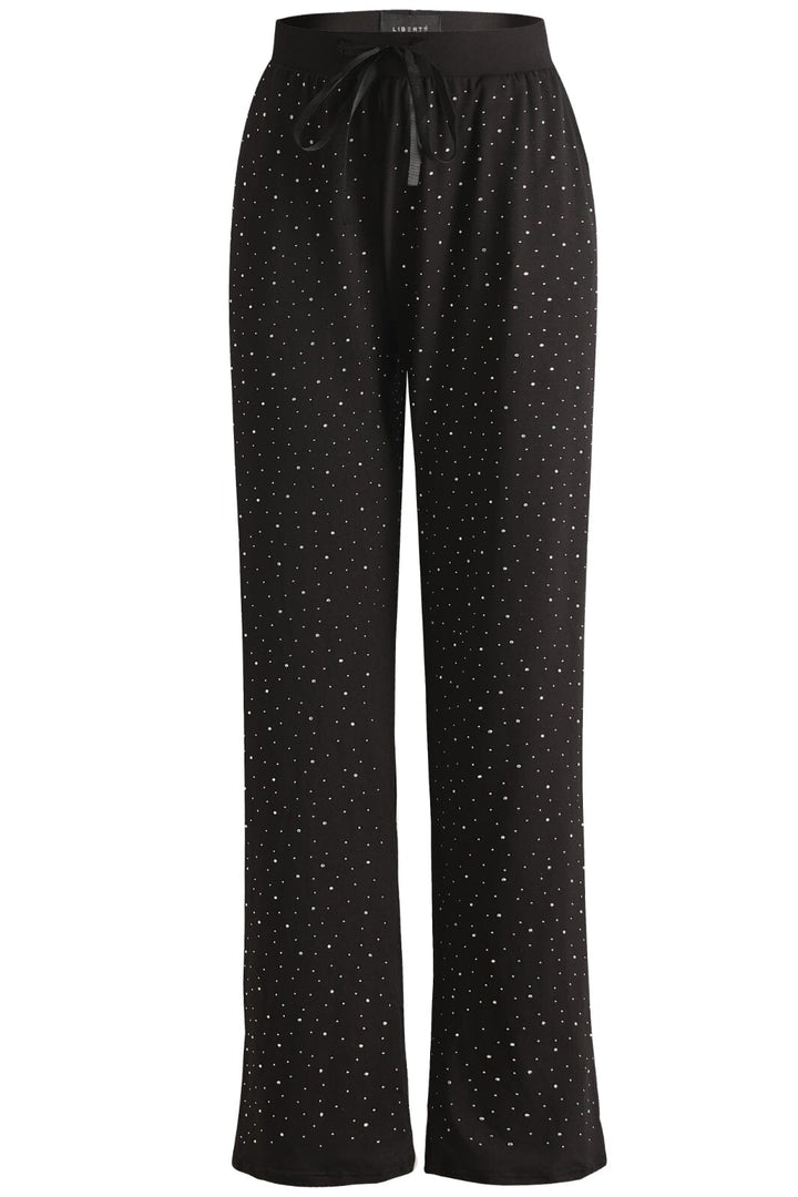 Liberte - Alma-Wide-Pants - Black Simili