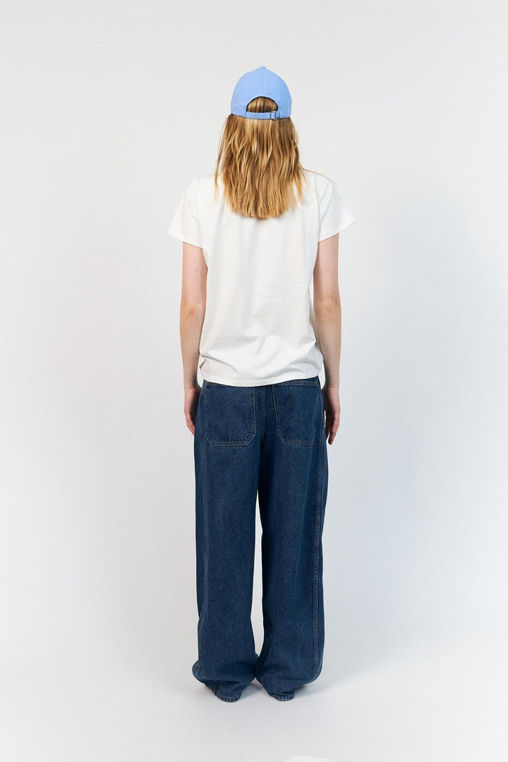 Lollys Laundry - Romall Flying High Tee Ss26268-1026 - 01 White