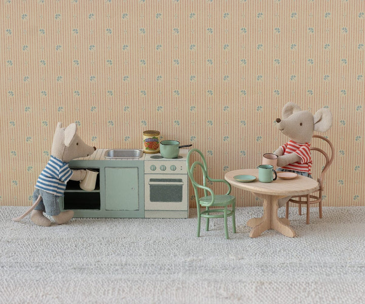Maileg - Køkkenbord, Mus - Mouse Furniture Legetøj 