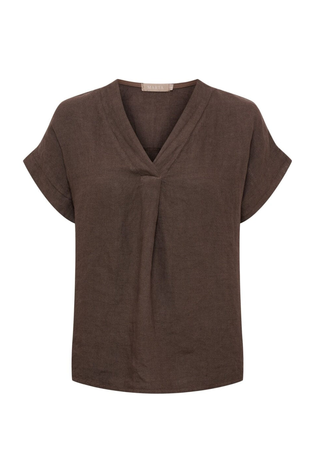 Marta Du Chateau - Mdcbellissima Blouse 86520 - Mocca