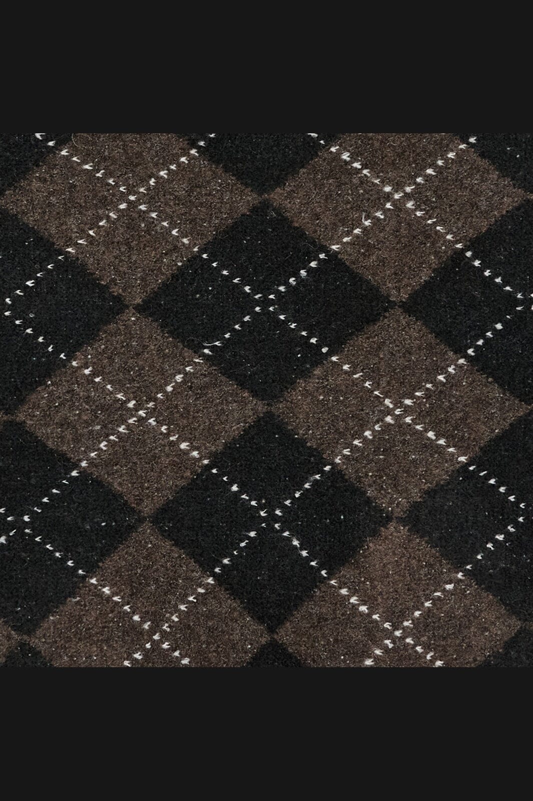 Marta Du Chateau - Mdcgretzel Scarf BA-3446 - Black/Coffee