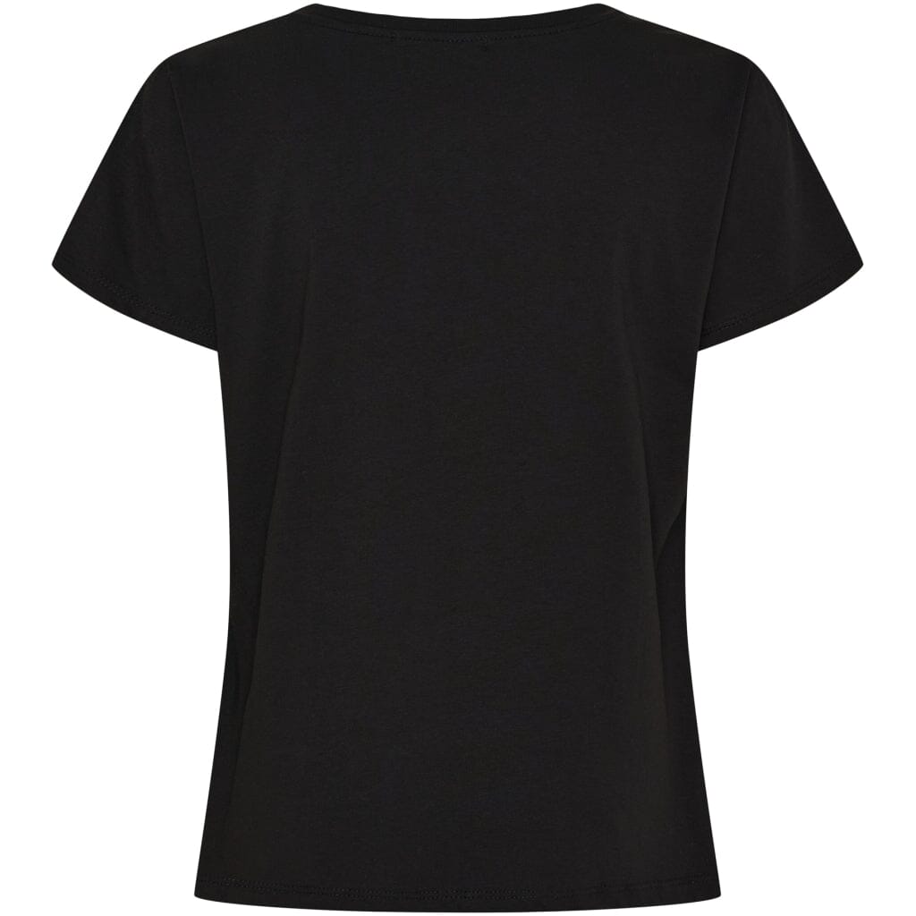 Marta Du Chateau - Mdcherdis Tee 84275 - Black/Beige T-shirts 