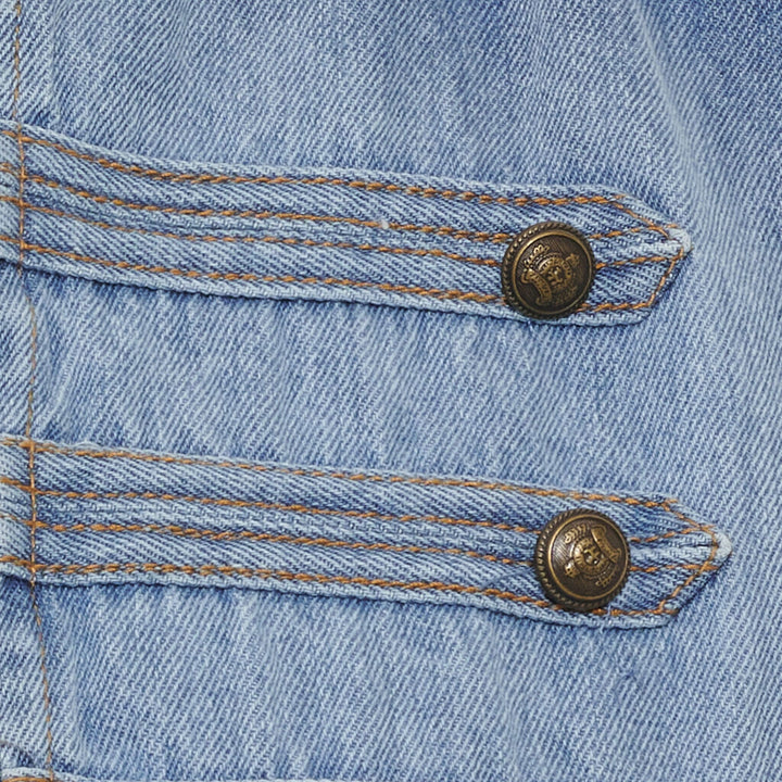 Marta Du Chateau - Mdcholiday Vest 268678 - Denim Veste 