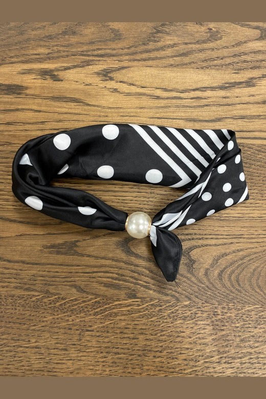 Marta Du Chateau - Mdckalya Scarf DA-4484 - Black