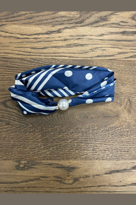 Marta Du Chateau - Mdckalya Scarf DA-4484 - Navy