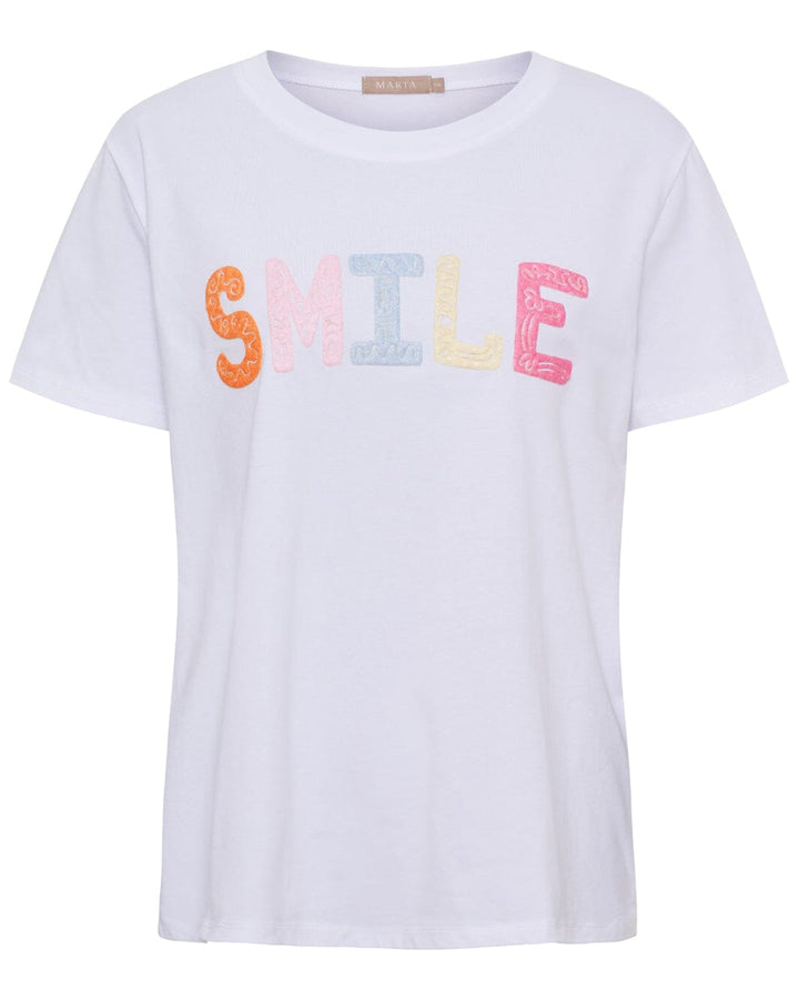Marta Du Chateau - Mdcvespera Tee 22585 - White T-shirts 