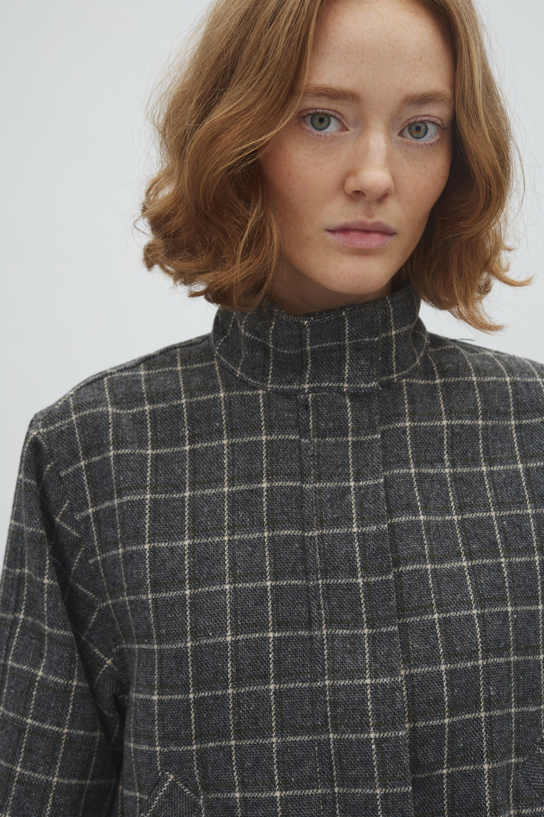 MbyM - Edie-M 65241484 - Y96 - Grey Green Check Jakker 