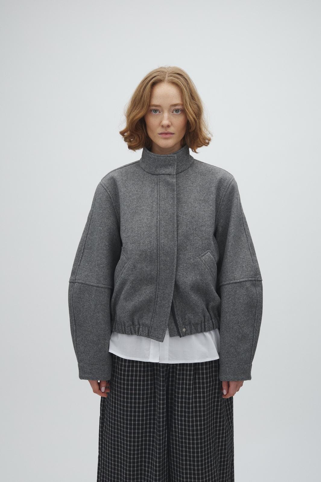 MbyM - Inesa-M 65571154 - H50 - Medium Grey Melange Jakker 