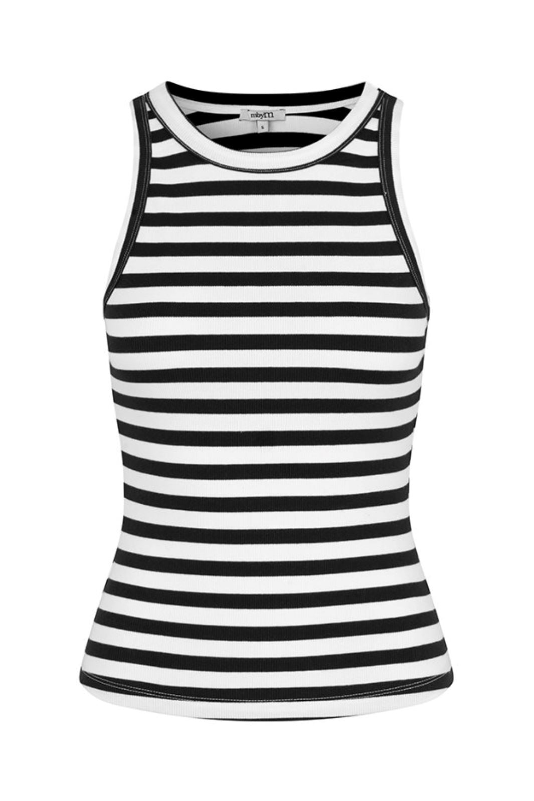 MbyM - Jaxson-M - White Black Stripe