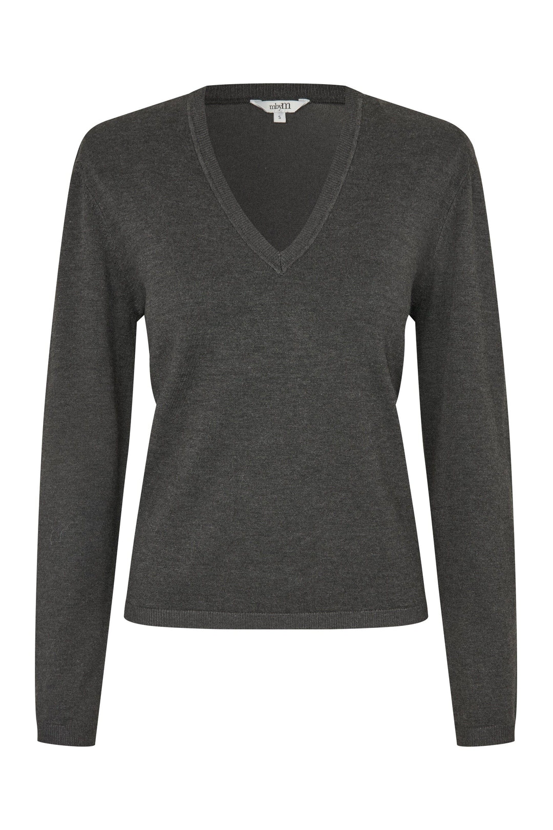 MbyM - Ruthie-M 57621476 - 635 - Charcoal Melange Strikbluser 