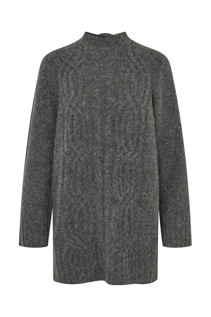 MbyM - Xandra-M 65391511 - 635 - Charcoal Melange Strikbluser 