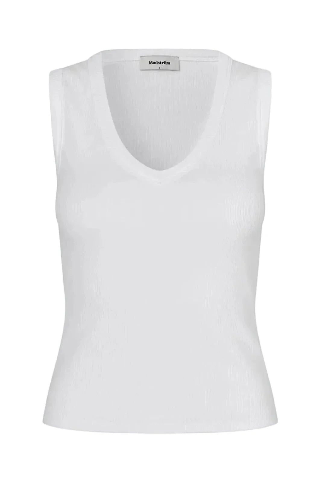 Modström - Igormd V-Neck Top 59651 - 7 - Off White Toppe 