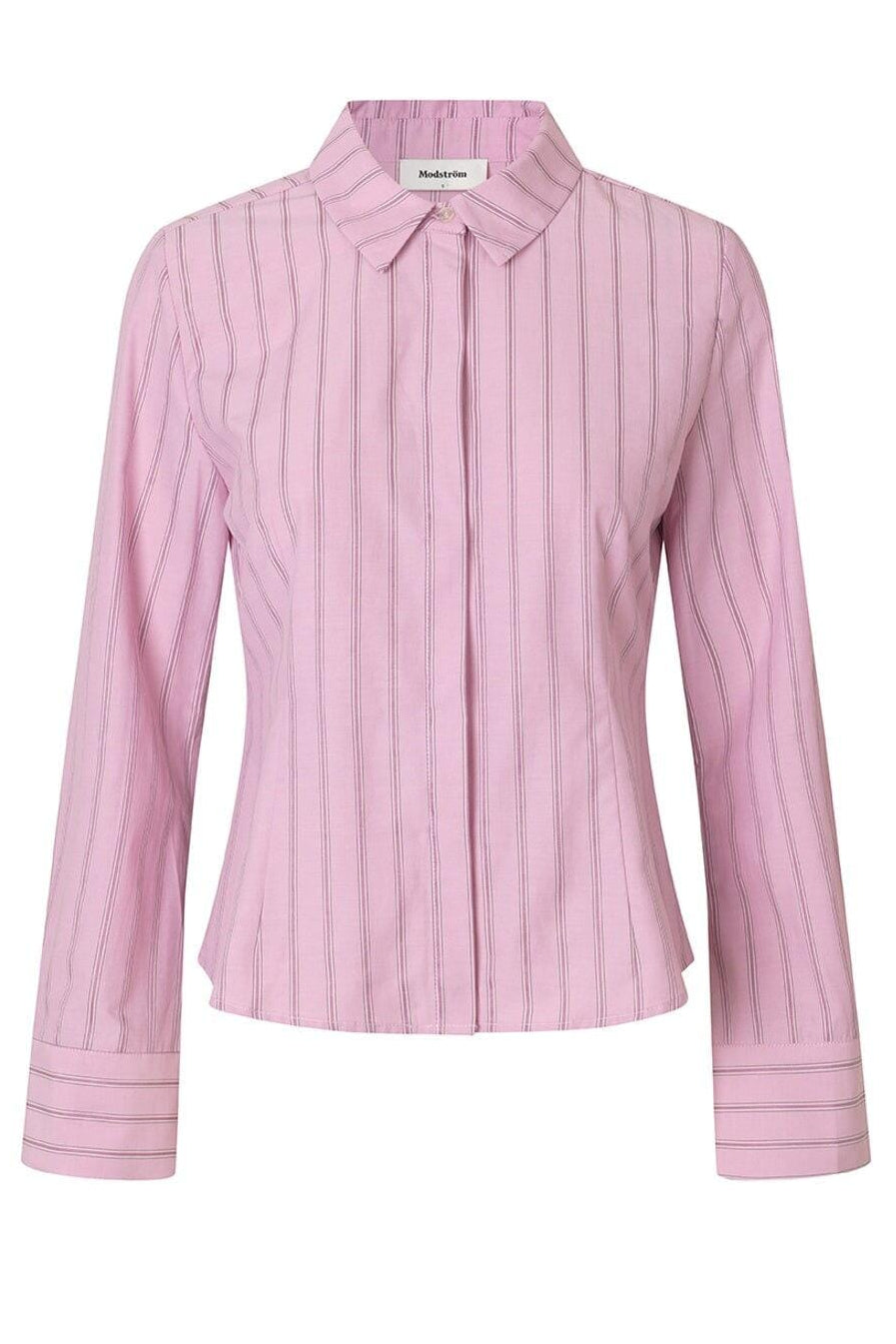 Modström - Starleemd Shirt 58834 - 11522 - Pink Stripe