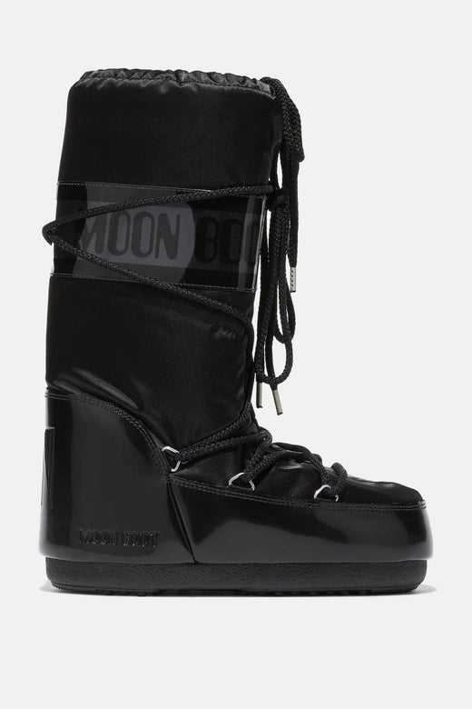 Moon Boot - Mb Icon Glance Jr 80d1401680 - N001black Støvler 
