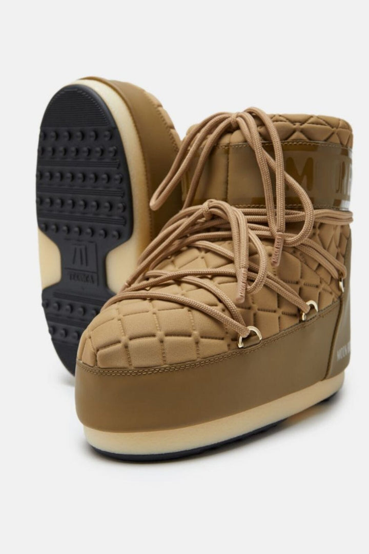 Moon Boot - Icon Low Quilt 80D1409540 - M013 Caramel