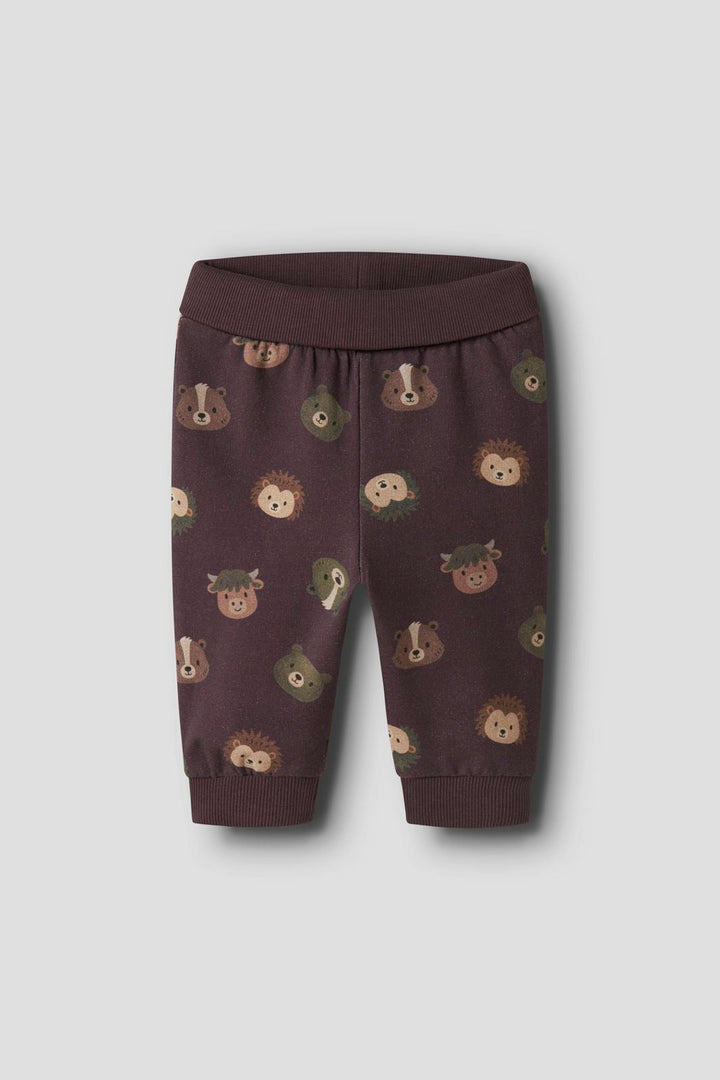 Name It - Nbmsoforest Sweat Pant - 5132118 Chocolate Plum