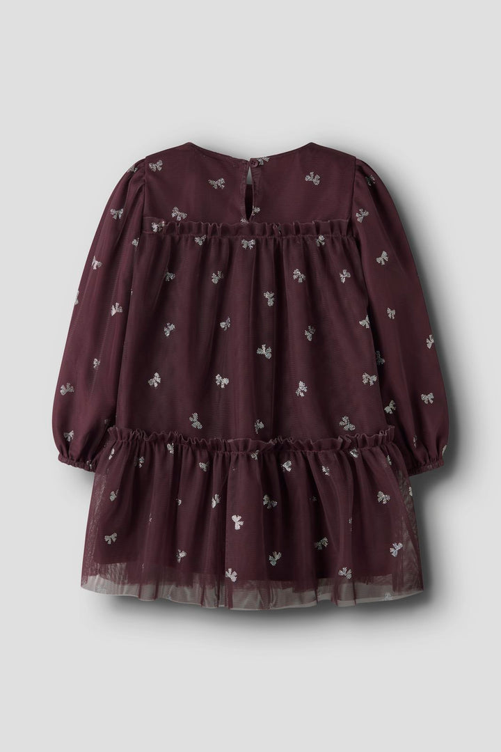 Name It - Nmframni Ls Dress - 5121741 Catawba Grape