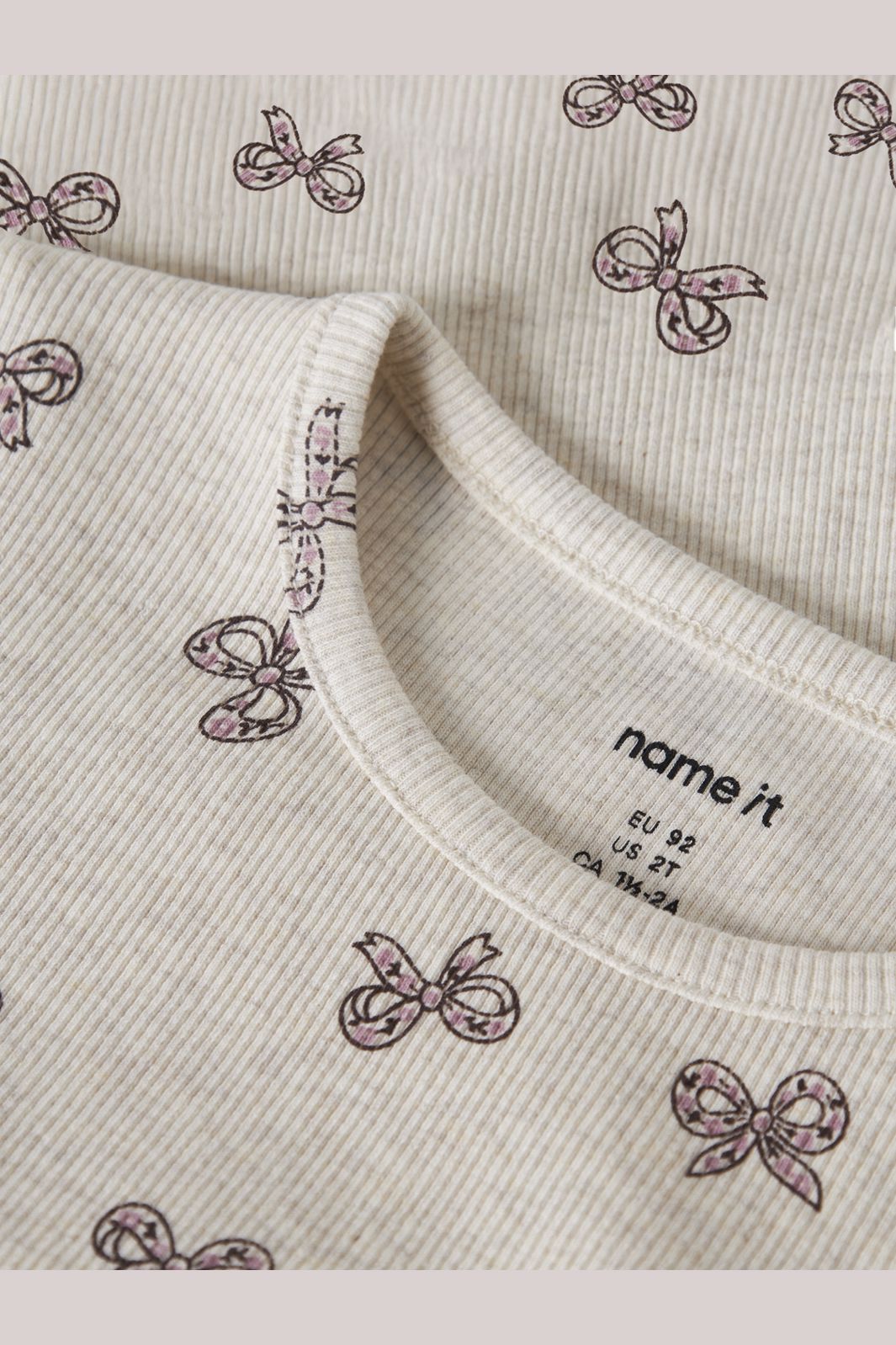 Name It - Nmfrulies Ls Top - 5115324 Peyote Melange