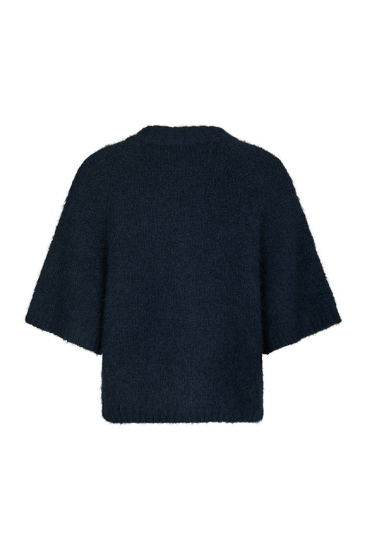 Neo Noir - Benuta Fluffy Knit Cardigan 165816 - 141 - Navy