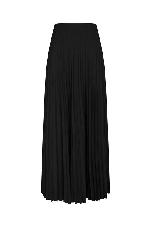 Neo Noir - Boni Simple Plisse Skirt 166495 - 100 - Black