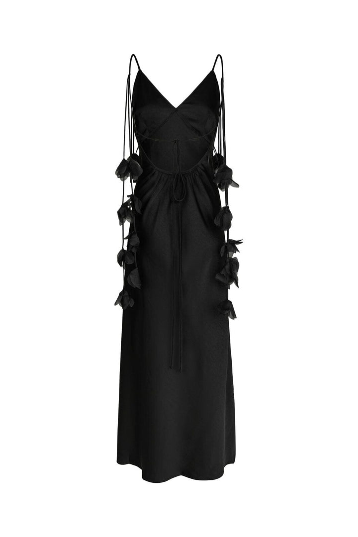 Neo Noir - Colly Heavy Sateen Dress 166978 - 100 - Black