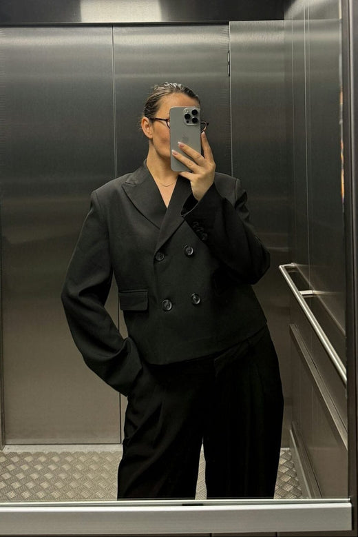 Neo Noir - Conan Structure Blazer 163664 - 100 - Black Blazere 